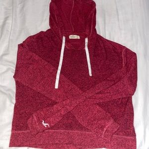 Red Hollister hoodie